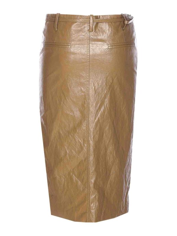 ELEH: Knielange und Midi Röcke online - Midirock - Grün