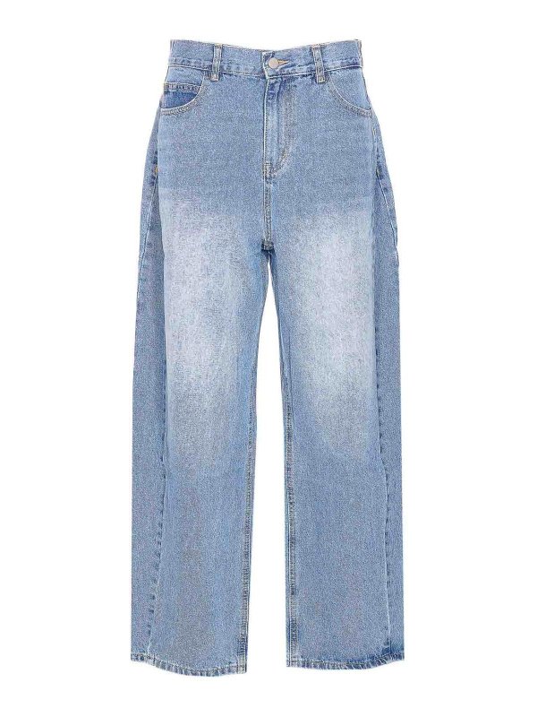 ELEH: ブーツカットジーンズ - ブーツカットジーンズ - ブルー