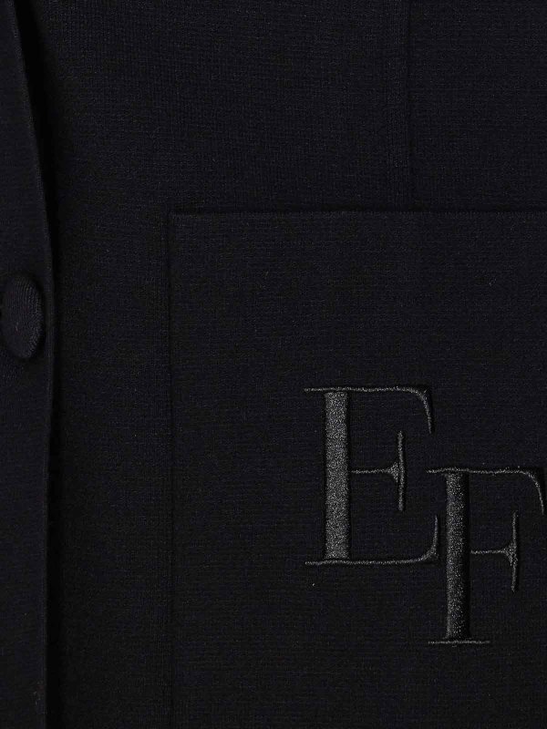 The Best Shops ELISABETTA FRANCHI: Cardigans - Cardigan - Schwarz