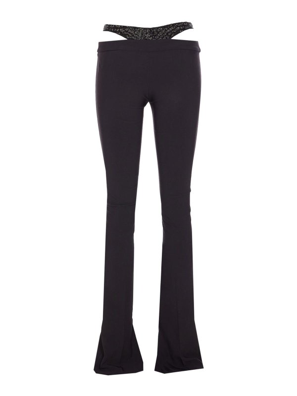 ELISABETTA FRANCHI: Pantalons casual online - Pantalons Décontractés - Noir