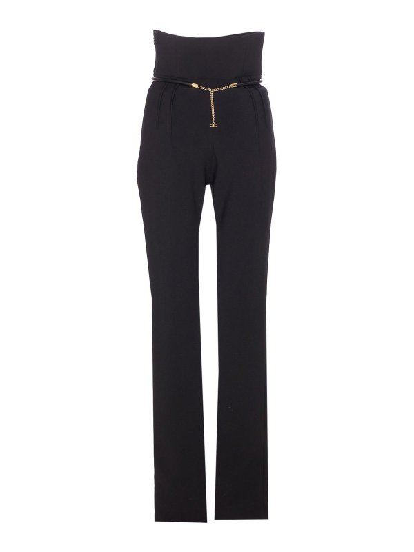 ELISABETTA FRANCHI: Casual Hosen online - Casual Hose - Schwarz