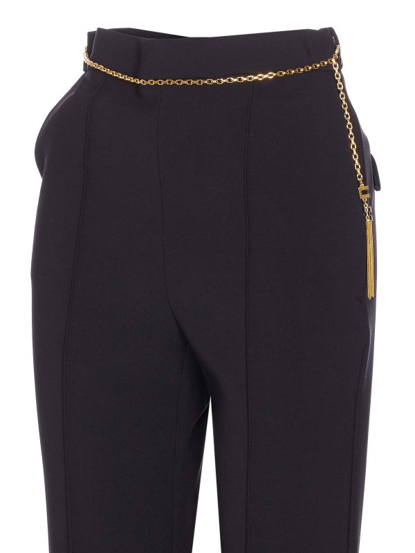 The Best Shops ELISABETTA FRANCHI: Casual Hosen - Casual Hose - Schwarz
