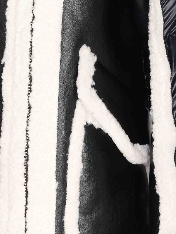 The Best Shops ESSENTIEL ANTWERP: Fourrure - Manteau En Fourrure - Noir