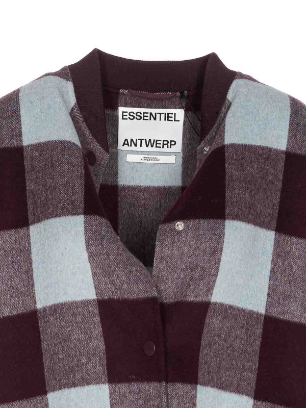 Abrigo Corto - Multicolor shop online: ESSENTIEL ANTWERP