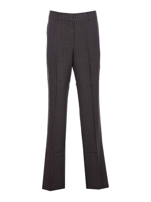 ESSENTIEL ANTWERP: casual trousers - Grey Pants