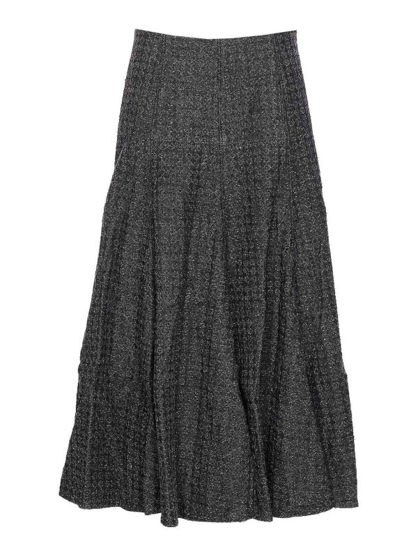 ESSENTIEL ANTWERP: Knee length skirts & Midi - Black Skirt