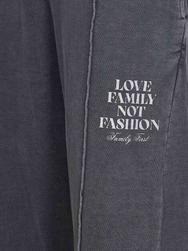 The Best Shops FAMILY FIRST: スウェットパンツ - トラックスーツ ボトムス - 黒