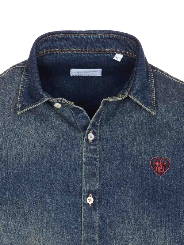 Hemd - Blau shop online: FAMILY FIRST