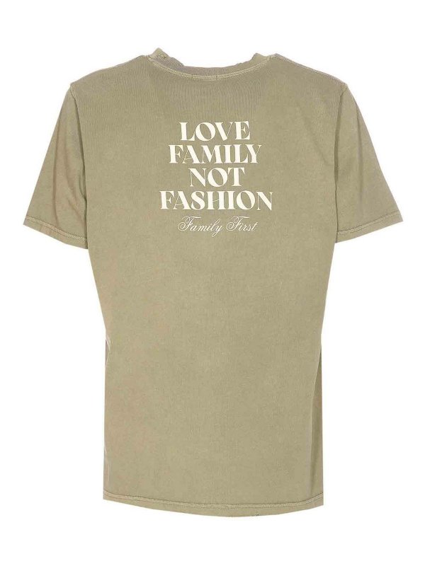 FAMILY FIRST: Strickpullover mit Rundhalsausschnitt online - Rundhalspullover - Grün