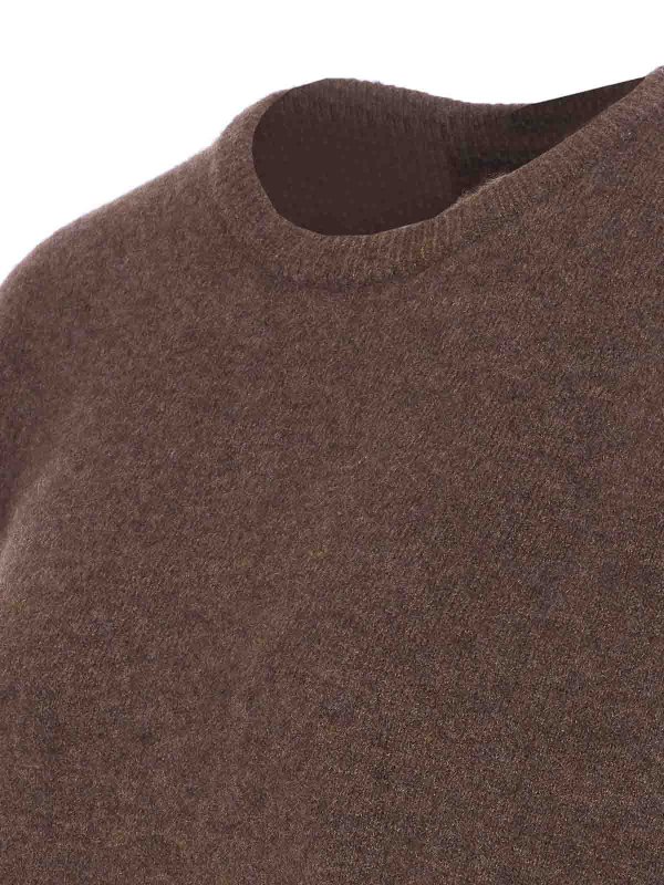 The Best Shops FILIPPA K: maglia collo rotondo - Maglione yak marrone