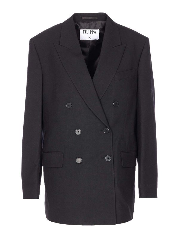 FILIPPA K: Blazer - Blazer - Negro