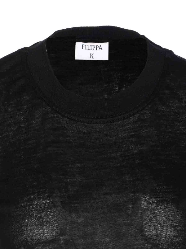Camiseta - Negro Replica 
online: FILIPPA K