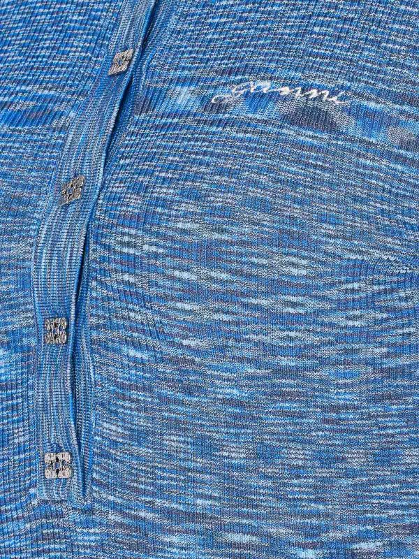 The Best Shops GANNI: ポロシャツ - ポロシャツ - ブルー