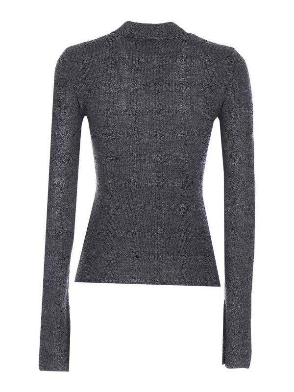 GANNI: Poloshirts online - Poloshirt - Grau