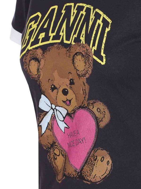 The Best Shops GANNI: T-shirts - T-Shirt - Gris