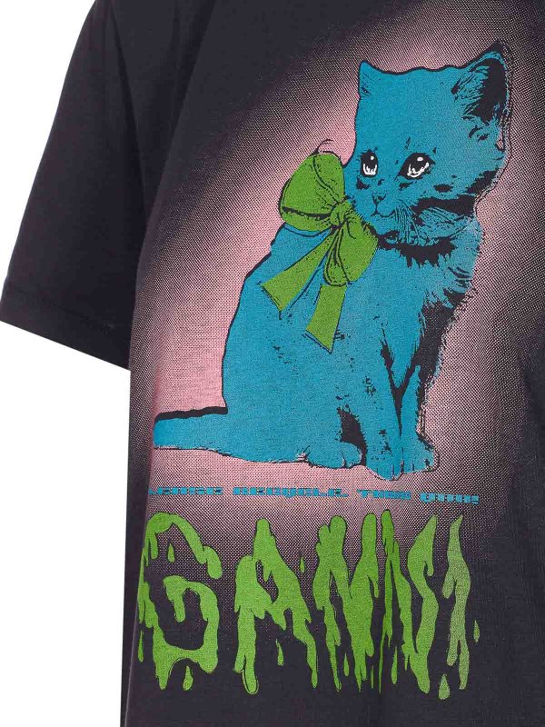 The Best Shops GANNI: t-shirt - T-shirt Phantom