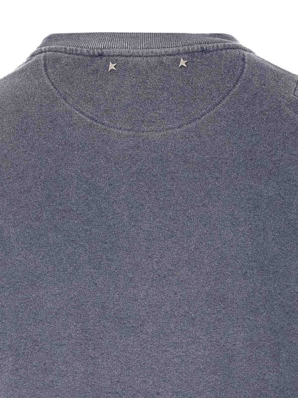 The Best Shops GOLDEN GOOSE: T-shirts - T-Shirt - Bleu