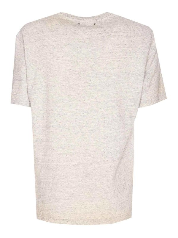 GOLDEN GOOSE: Camisetas online - Camiseta - Gris