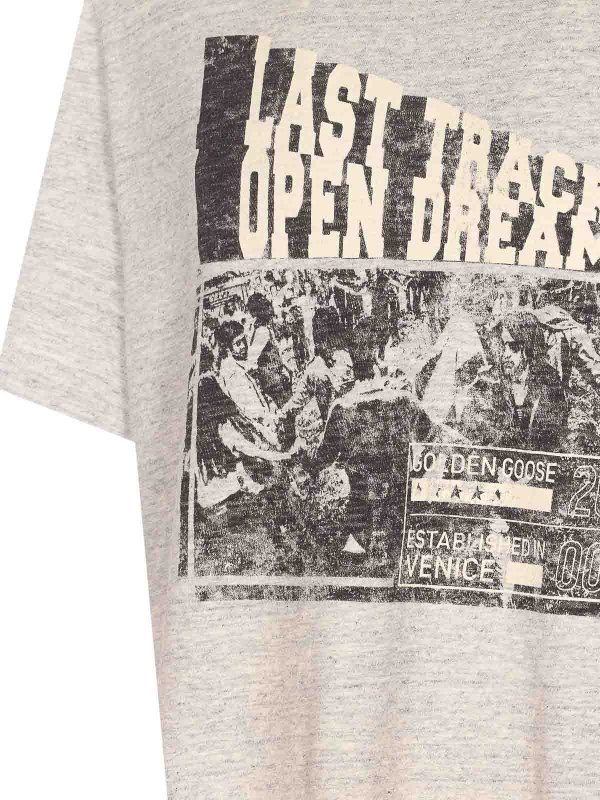 The Best Shops GOLDEN GOOSE: Camisetas - Camiseta - Gris