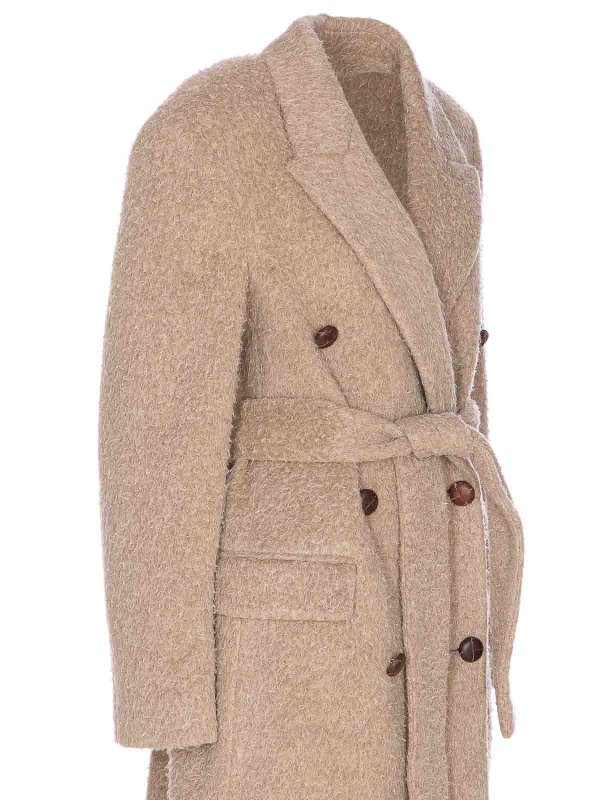 The Best Shops GOLDEN GOOSE: Kurze Mäntel - Kurzer Mantel - Beige