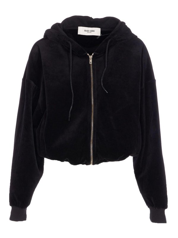 GOLDEN GOOSE: Sudaderas y suéteres - Sudadera - Negro