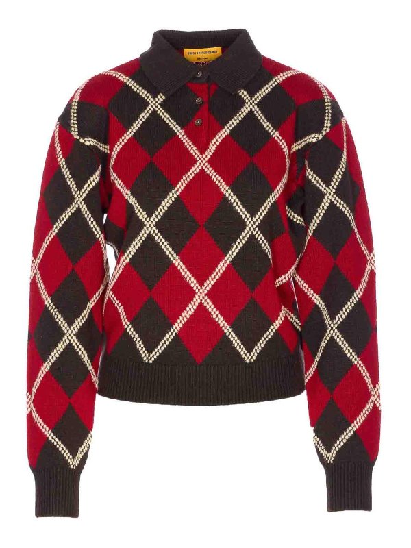 GUEST IN RESIDENCE: ポロシャツ - ポロシャツ - 赤