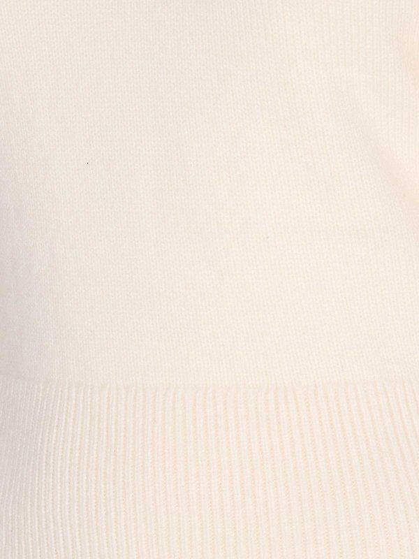 The Best Shops GUEST IN RESIDENCE: Strickpullover mit Rundhalsausschnitt - Rundhalspullover - Weiß