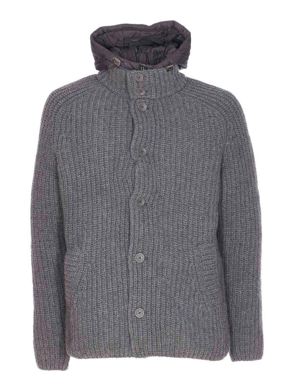 HERNO: Chaquetas Bomber - Chaqueta Bomber - Gris