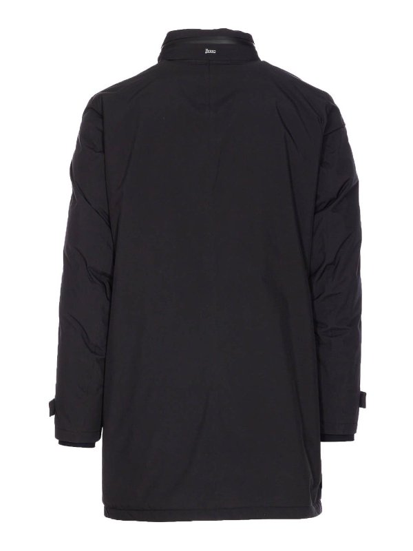 HERNO: ダウン・ハイテクジャケット online - ダウンジャケット - 黒