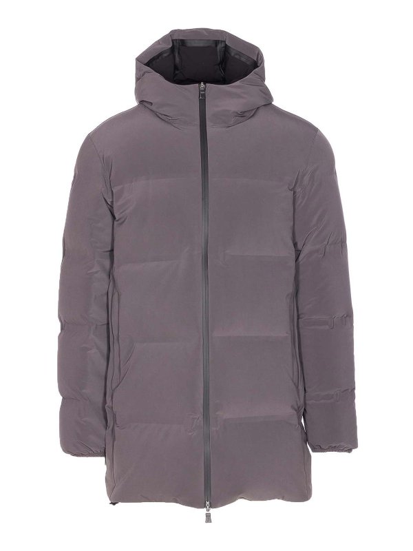 HERNO: Vestes-rembourrees - Blouson Rembourré - Gris