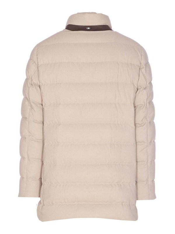 HERNO: ダウン・ハイテクジャケット online - ダウンジャケット - ベージュ