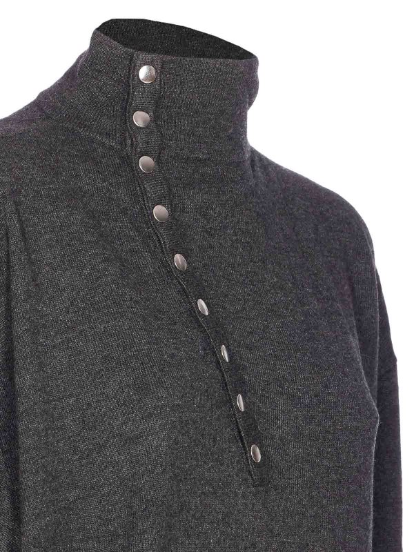 The Best Shops ISABEL MARANT: Pull col rond - Pull Col Rond - Gris