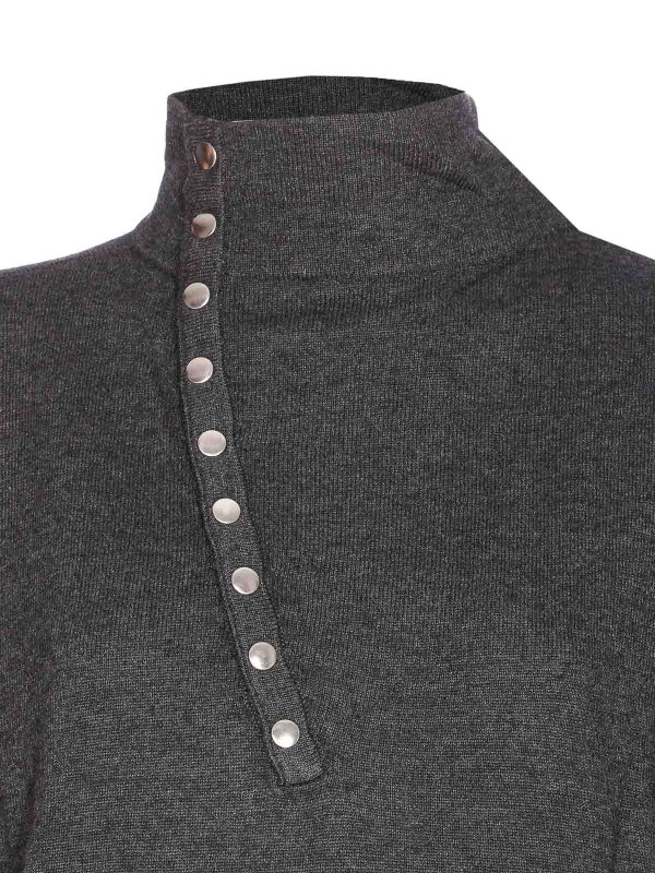 Pull Col Rond - Gris shop online: ISABEL MARANT