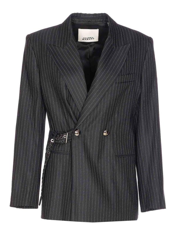 ISABEL MARANT: Vestes casuals - Veste Casual - Gris