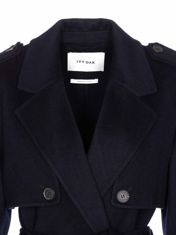 Manteau Court - Bleu shop online: IVY OAK