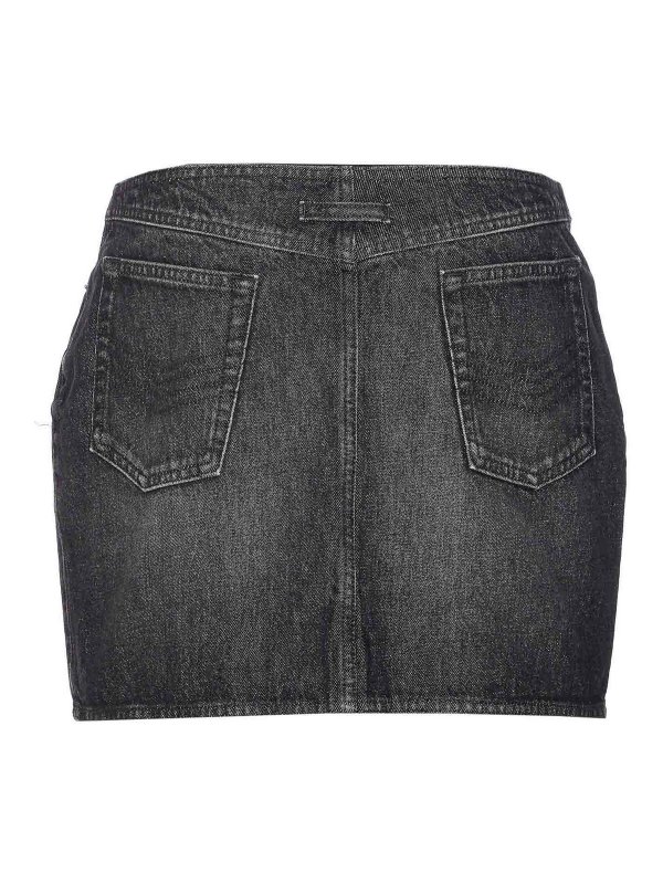 JEAN PAUL GAULTIER: ニーレングススカート＆ミディ丈 online - 膝丈/ミディスカート - グレー