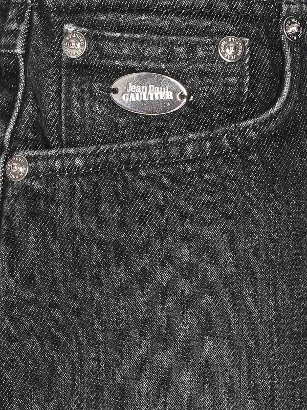 The Best Shops JEAN PAUL GAULTIER: ニーレングススカート＆ミディ丈 - 膝丈/ミディスカート - グレー