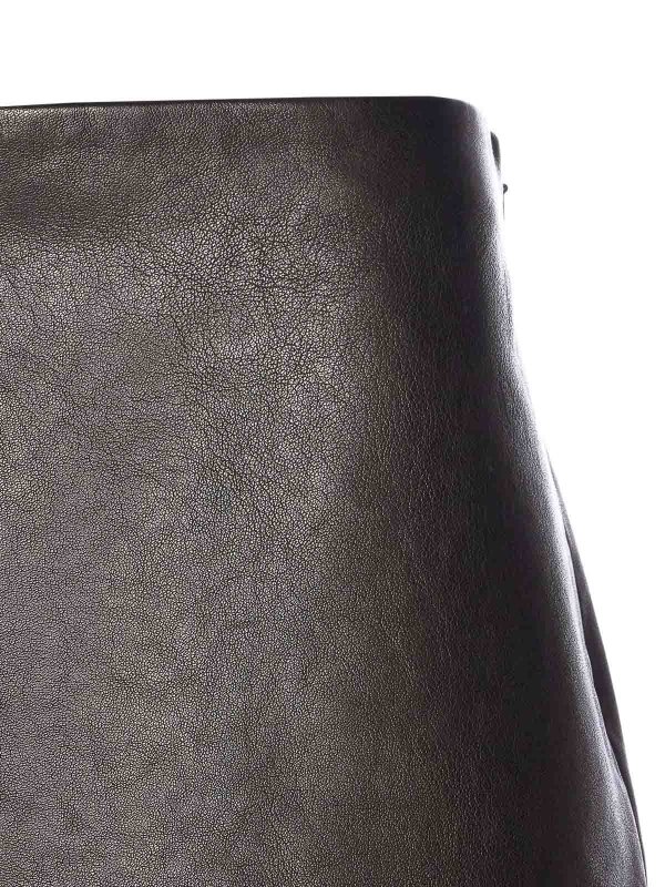 Jett Leather Skirt shop online: KHAITE