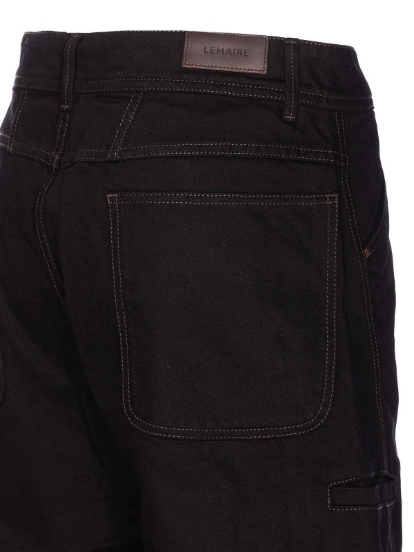 The Best Shops LEMAIRE: カジュアルトラウザー - カジュアルパンツ - 黒