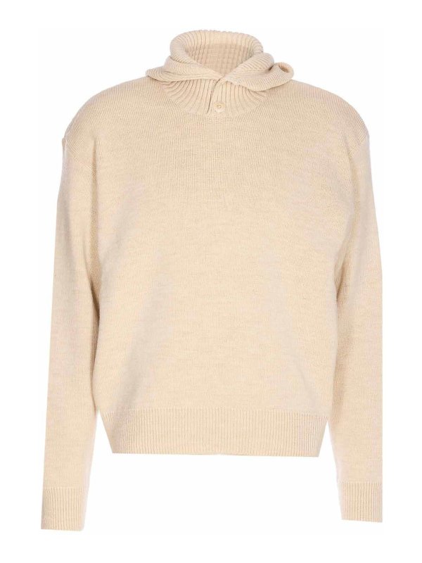 LEMAIRE: crew necks - Hooded Sweater
