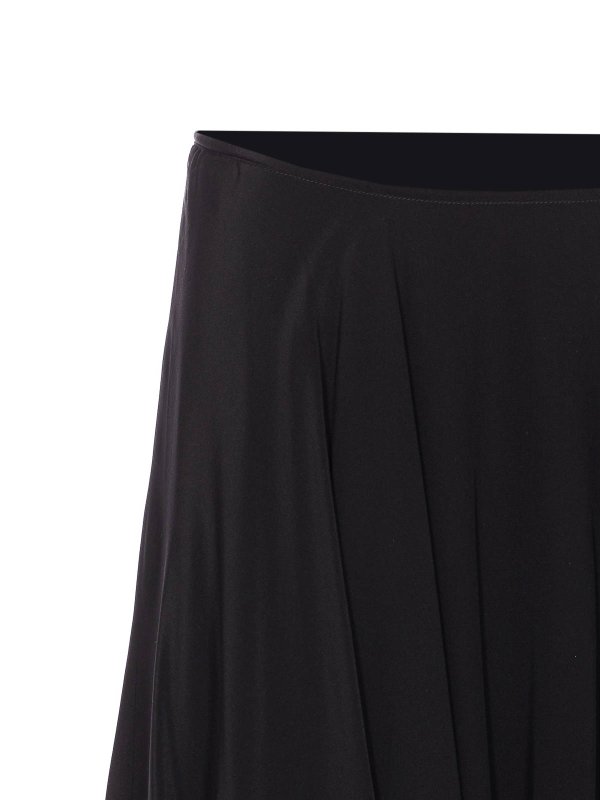 膝丈/ミディスカート - 黒 shop online: LEMAIRE