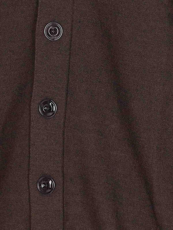 The Best Shops LEMAIRE: カーディガン - カーディガン - ブラウン