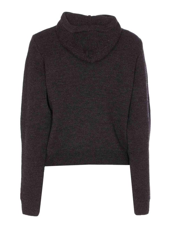 LEMAIRE: Strickpullover mit Rundhalsausschnitt online - Rundhalspullover - Braun