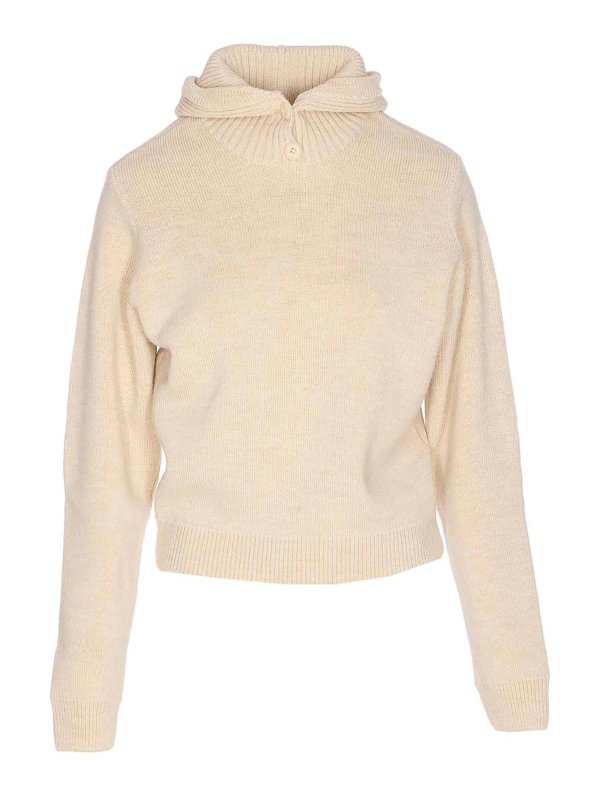 LEMAIRE: Sweatshirts und Pullover - Sweatshirt - Beige