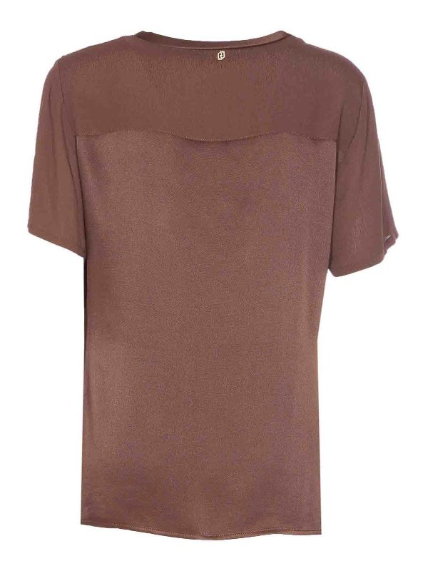 Liu Jo: t-shirts online - Brown T-Shirt