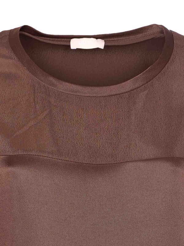 Brown T-Shirt shop online: Liu Jo