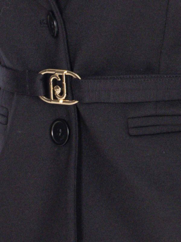 The Best Shops Liu Jo: casual jackets - Jacket With Logoed Belt
