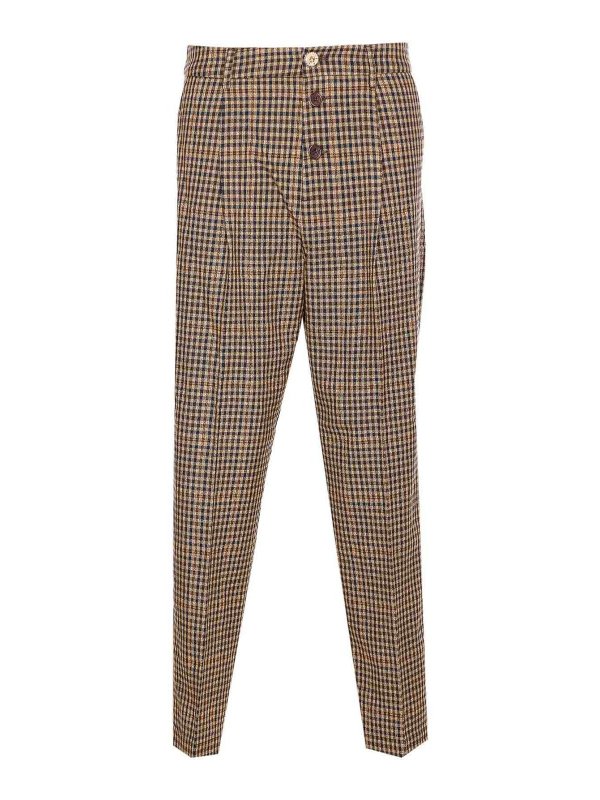 Liu Jo: Pantalons casual - Pantalons Décontractés - Beige