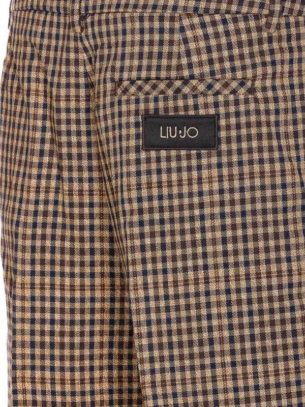 The Best Shops Liu Jo: Pantalons casual - Pantalons Décontractés - Beige