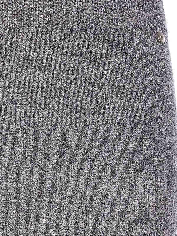 Gonna grigia shop online: Liu Jo